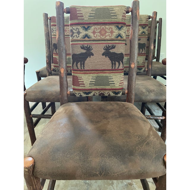2000 - 2009 Old Hickory Dining Chairs For Sale - Image 5 of 9
