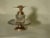 19th Century Inkwell-Harkness Library Gold Hummingbird on Crystal Inkwell SeaShell Mount and Gold Pl For Sale In West Palm - Image 6 of 7
