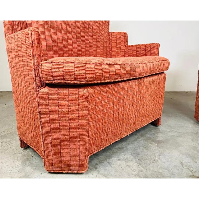 Art-Deco Style Double Wide Skyscraper End or Easy Chairs After Paul T. Frankl For Sale - Image 10 of 10