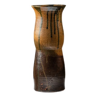 Stoneware Vasesb by Eugène Lion for Puisaye, 1930s For Sale