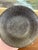 Metal Textured Studio Pottery Bowl in Dark Iron-Glaze Finish With Radiating Pattern. For Sale - Image 7 of 9