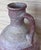 Late 19th Century 1890 Terracotta Amphora Vase or Jar with handle with metal support For Sale - Image 5 of 18