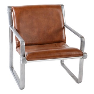 1970s Lounge Chair Attributed to Bruce Hannah and Andrew Morrison for Knoll For Sale
