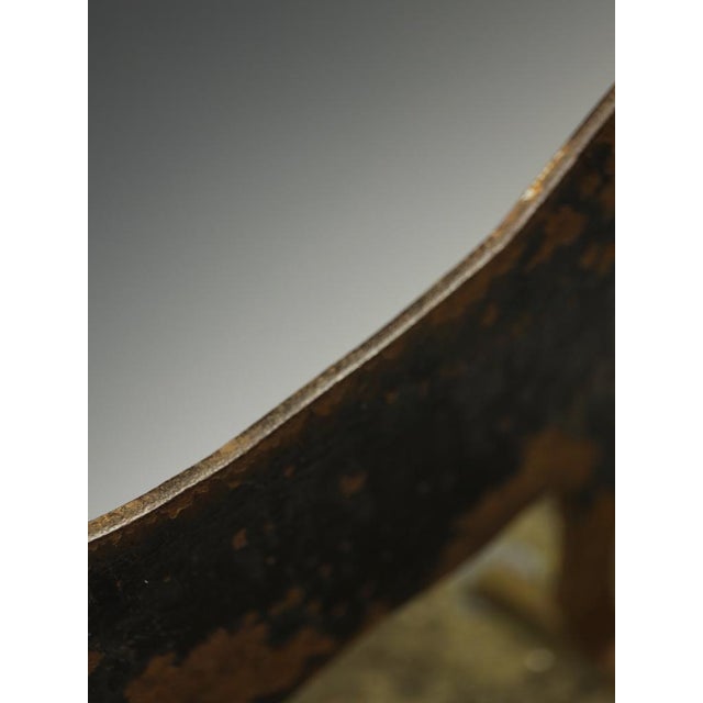 Metal Victorian Cast Iron Horse Boot Scraper on Original Yorkshire Stone Base, 1890 For Sale - Image 7 of 12