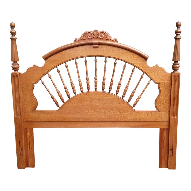 Victorian Lexington Spindle Headboard Chairish
