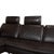 Leather Corner Sofa in Brown with Manual Function by Willi Schillig For Sale - Image 10 of 18