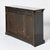 Cinnamon Antique French Inlaid Walnut Victorian Style Front Glass Door Display Cabinet For Sale - Image 8 of 10