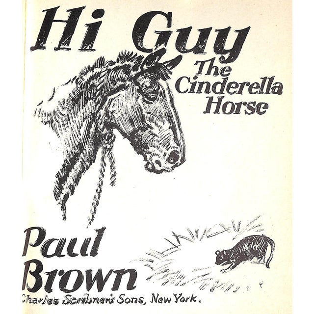 Original 1944 Pencil Drawing From Hi, Guy! The Cinderella Horse by Paul Brown 25 For Sale In New York - Image 6 of 6