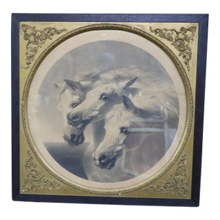 Pharaoh's Horses 1848 Framed Print For Sale