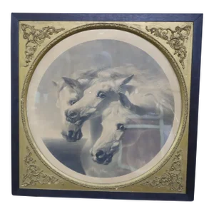 Pharaoh's Horses 1848 Framed Print