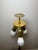Brass Table and Floor Lamps, 1970s, Set of 3 For Sale - Image 6 of 15