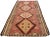 Tribal 1960s Vintage Turkish Kilim Rust Handmade Tribal Wool Rug For Sale - Image 3 of 10