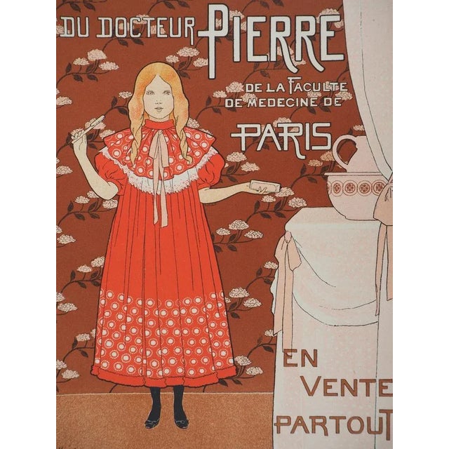 Bernard Boutet de Monvel, Little Girl and Her Toothbrush, 1895, Lithograph For Sale - Image 3 of 9