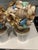 Handmade SeashellCoastal Topiaries in White Ceramic Pots - A Pair For Sale - Image 10 of 10