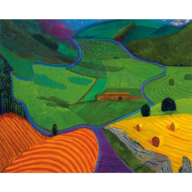 David Hockney North Yorkshire Official Poster For Sale - Image 4 of 4