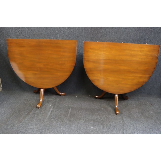 Kittinger Fruitwood Dining Table W/Extension For Sale - Image 9 of 13