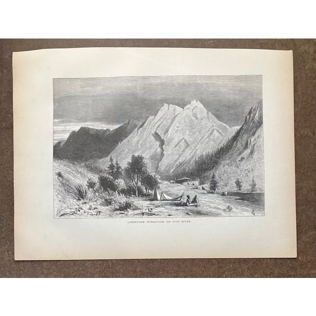Up for sale is this beautiful antique print from Volume I of "Picturesque America", a two-volume set of books describing...