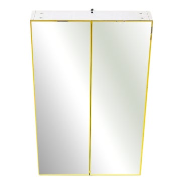 Minimalist Bathroom Mirror with Interior For Sale
