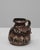 20th Century German Drip Glaze Ceramic Vase With Chain For Sale - Image 4 of 18