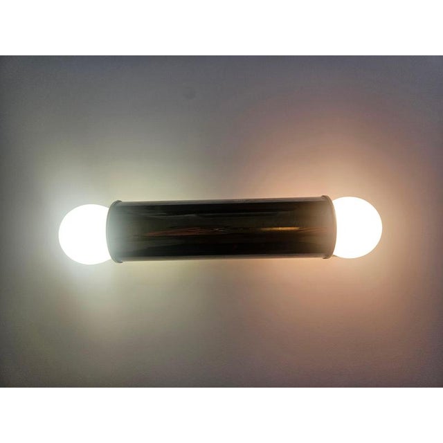 Mid-Century Chrome and Brass Tubular Wall Lamp from TZ Schmitz Leuchten, 1970s For Sale - Image 11 of 17