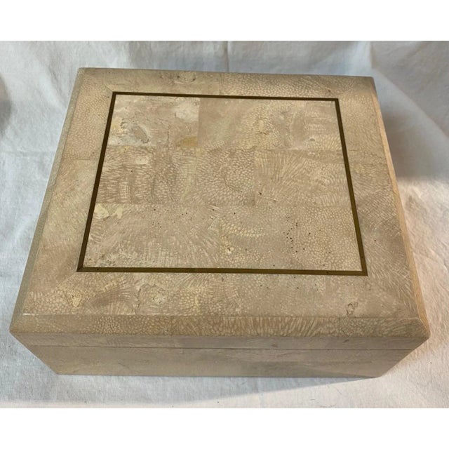 Traditional Vintage Hand Made European Import Humidor For Sale - Image 3 of 10