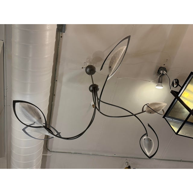 2020s Ori Goldberg for Hubbardton Forge Aerial Multi-Light Pendant For Sale - Image 5 of 12