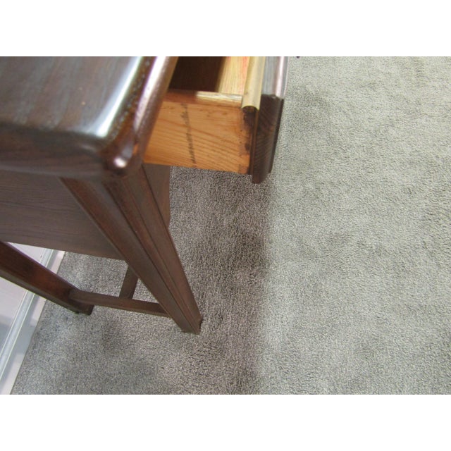 Solid Oak Sofa or Console Table For Sale - Image 6 of 7