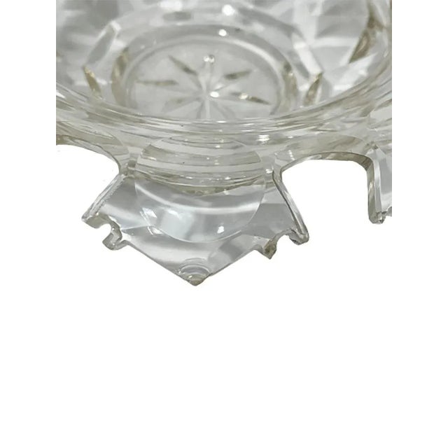 Dutch Bowl in Crystal with Silver Swing Handle, 1875 For Sale - Image 3 of 9
