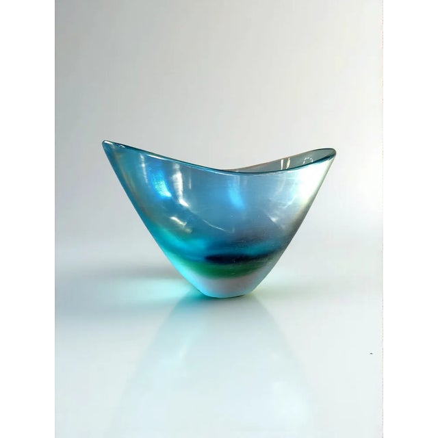 Italian Incisi Series Vase by Paolo Venini, 1950s For Sale - Image 9 of 9