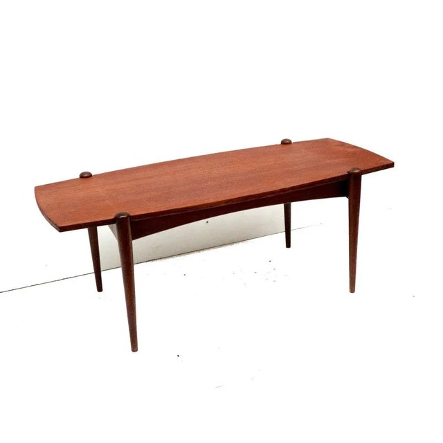 1960s Coffee Table with Reversible Teak and Formica Top, 1960s For Sale - Image 5 of 6