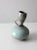 Turquoise Vintage Studio Art Pottery Pitcher For Sale - Image 8 of 11