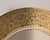 Traditional Late 20th Century The Edwin M Knowles China Co 36-10 Made in America 22 Karat Gold Chargers - Set of 9 For Sale - Image 3 of 3