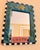 Painted Artisan Mirror by Sticks by Sarah Grant, 1997, "You Are a Star" For Sale - Image 9 of 12