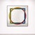 Striking geometric mirror designed by Rogelio Polesello for Morphos – Acerbis in the 1970s. This Italian screen-printed...