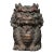 Late 19th Century Gilt Bronze Qilin Statue, Mythical Beast Figurine, 1.22kg For Sale