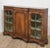 Antique Walnut Breakfront Bookcase, 1890s For Sale - Image 9 of 16
