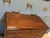 A beautiful, small antique mahogany chest of drawers in perfect condition. The piece features three large drawers and two...