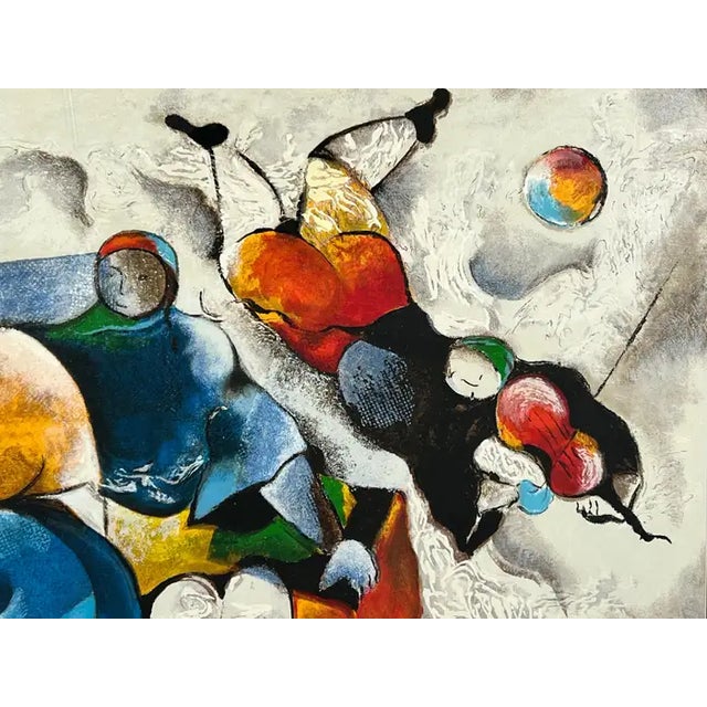 Expressionism David Schluss Love Story Limited Edition Serigraph Hand Signed & Hc32/45 1995 For Sale - Image 3 of 10