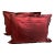 Pleated Silk Standard Sham Pillow Cover - a Pair For Sale