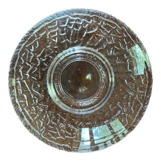 1990s Orrefors Votive Crystal Candle Holder Lars Hellsten For Sale