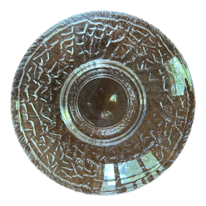 1990s Orrefors Votive Crystal Candle Holder Lars Hellsten
