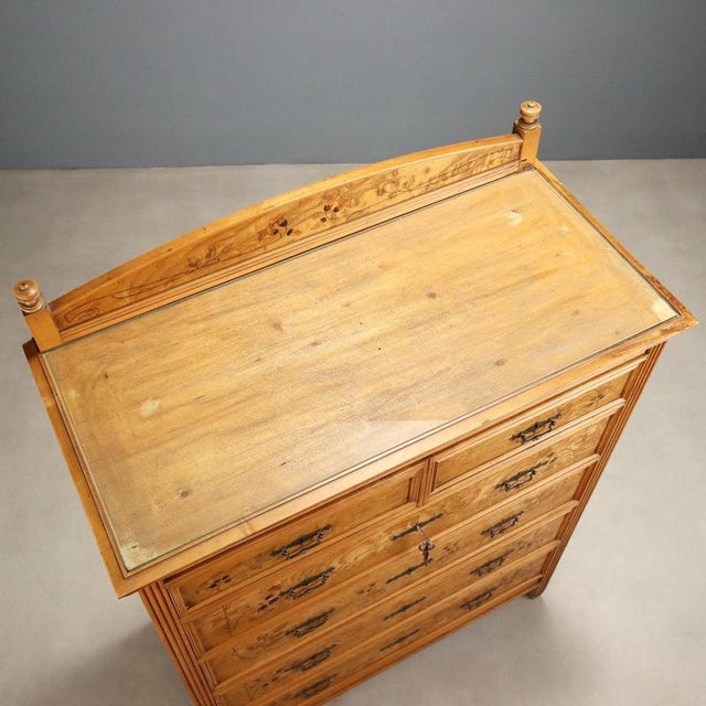 Liberty Chest of Drawers in Ash and Maple For Sale - Image 9 of 12