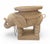 Woven Rattan Elephant Accent Table For Sale - Image 4 of 5