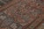 Traditional Antique Russian Dragon Soumak Tribal Rug in All Over Red, Beige-Brown Geometric Pattern For Sale - Image 3 of 7