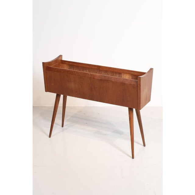 Vintage Planter in Teak For Sale - Image 4 of 8