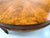 1960s Mid-Century Federal Style Burl Walnut Sunburst Coffee Table For Sale - Image 4 of 11