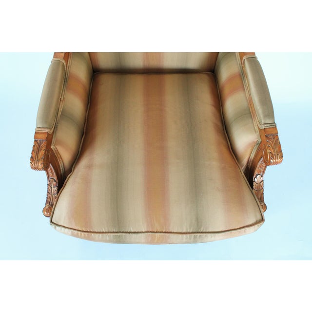 Louis XVI Style Upholstered Bergere For Sale - Image 9 of 18