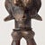This piece cannot be attributed to specific people due to its unique style and necessary repairs. The hand-carved...