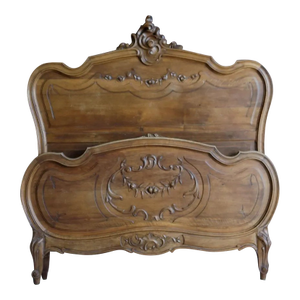 Antique French Rococo Full Bed