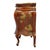 Red Lacquer & Scenic Chinoiserie Decorated 3-Drawer Bombay Chest C1920 For Sale - Image 15 of 18